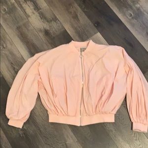 Pink wind breaker